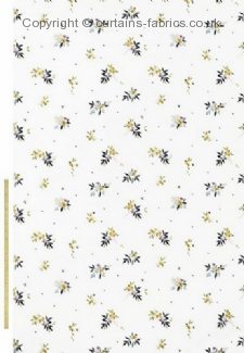 SM LEMON CLUSTER SATEEN NEW DESIGN fabric by ASHLEY WILDE DESIGN