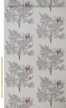 SM LOVE BIRDS VELVET NEW DESIGN fabric by ASHLEY WILDE DESIGN