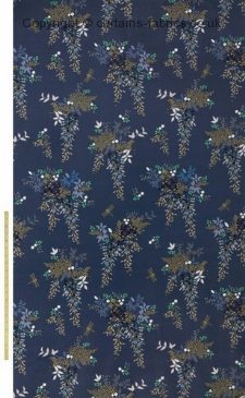 SM WISTERIA VELVET NEW DESIGN fabric by ASHLEY WILDE DESIGN