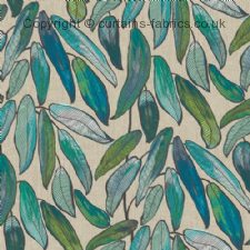 TROPICAL LEAF NEW DESIGN fabric by EDINBURGH WEAVERS